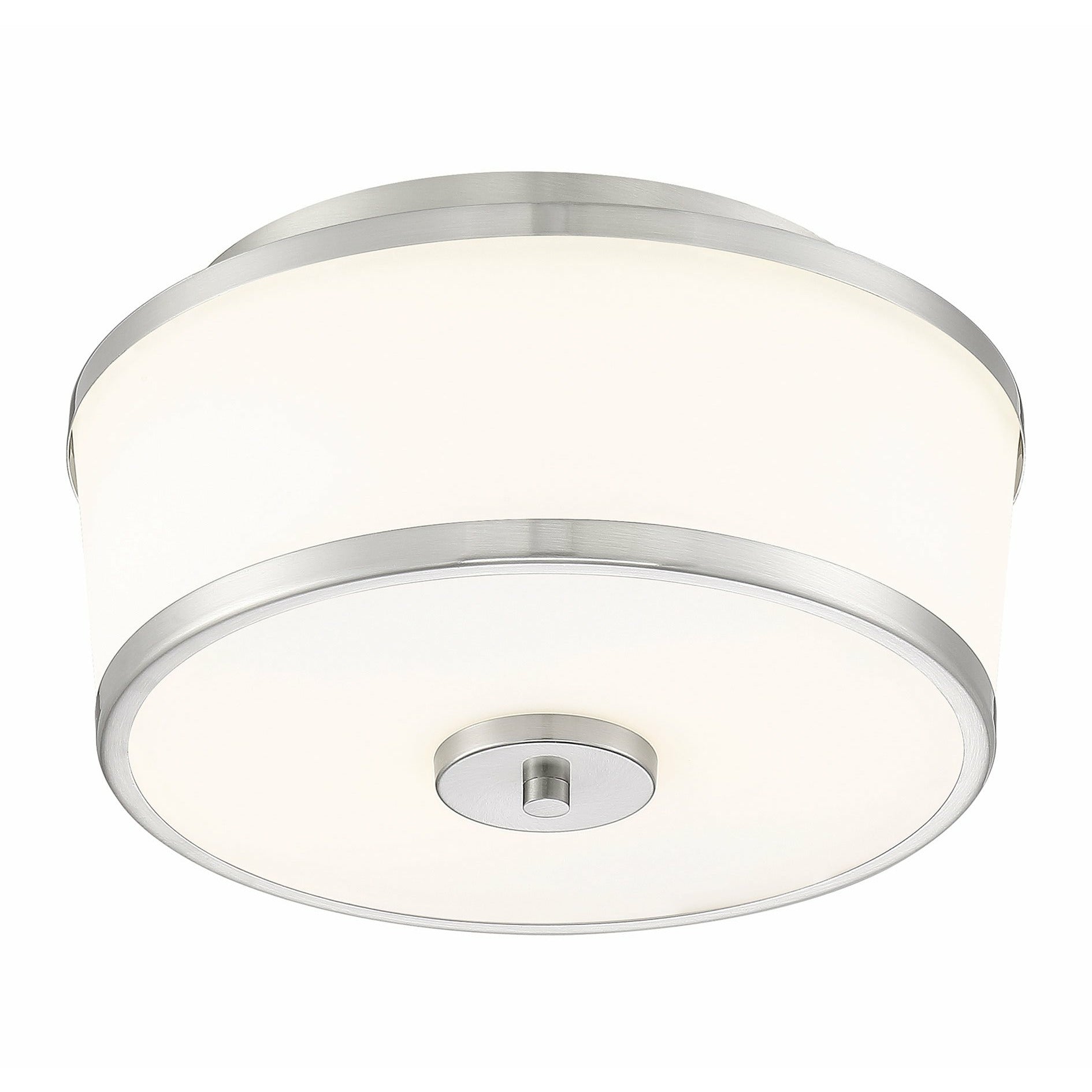 Hagen Flush Mount Satin Nickel