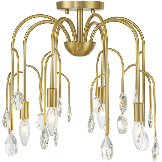 Anholt 4-Light Convertible Semi Flush / Pendant