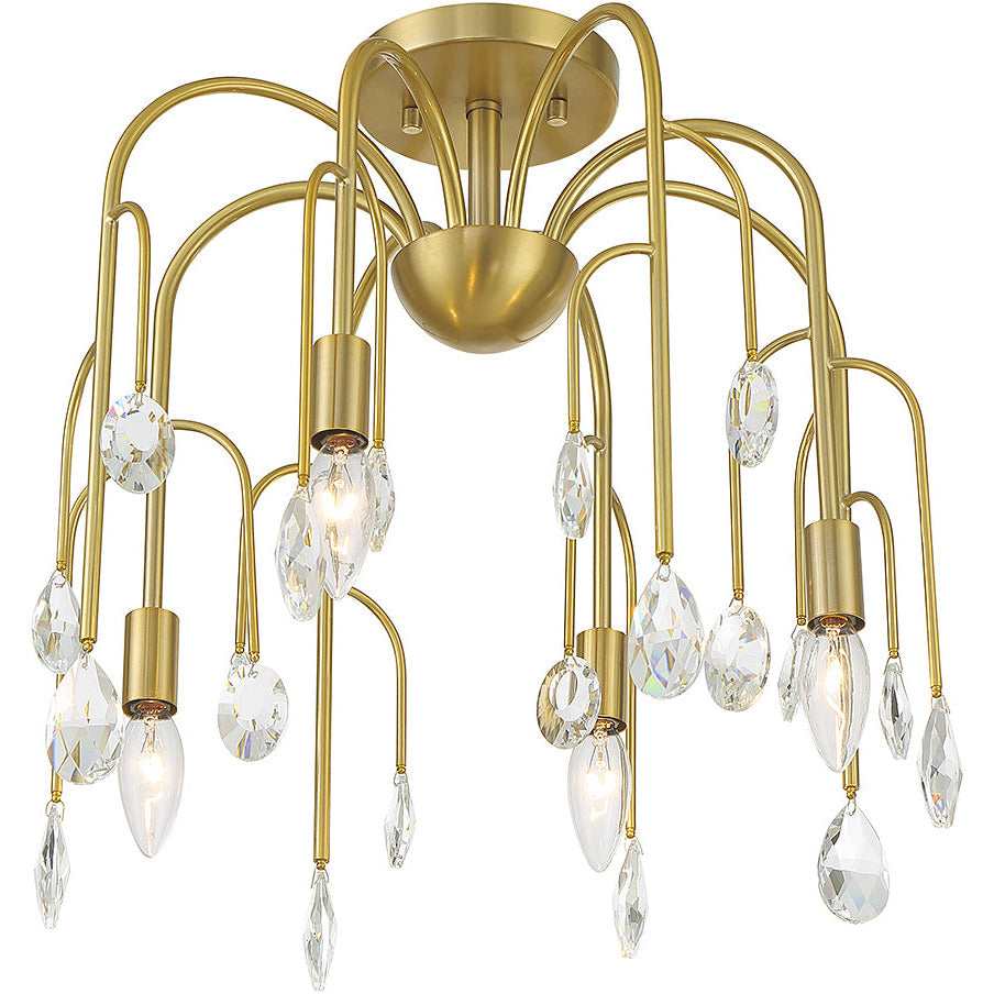 Anholt 4-Light Convertible Semi Flush / Pendant