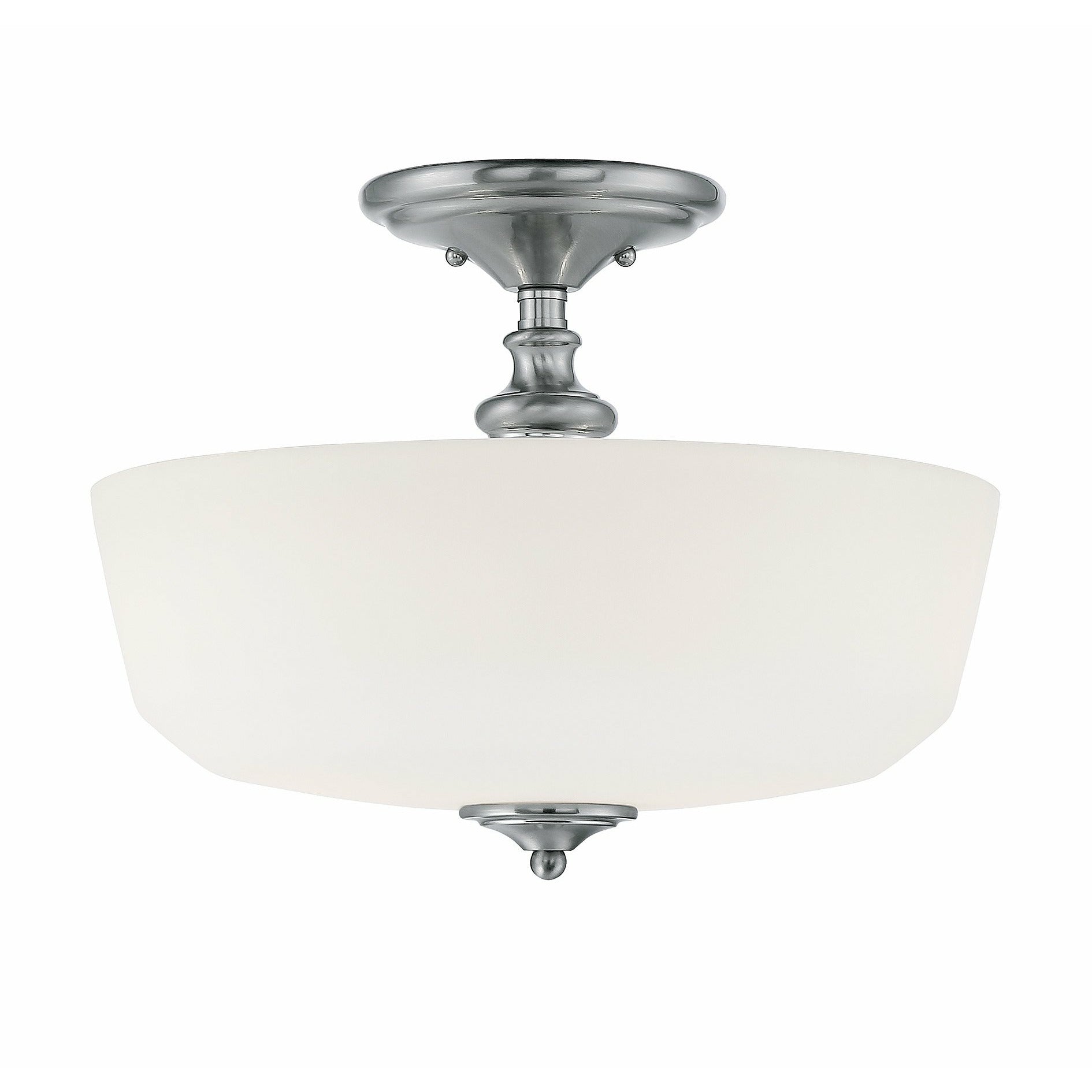 Melrose Semi Flush Mount Polished Chrome