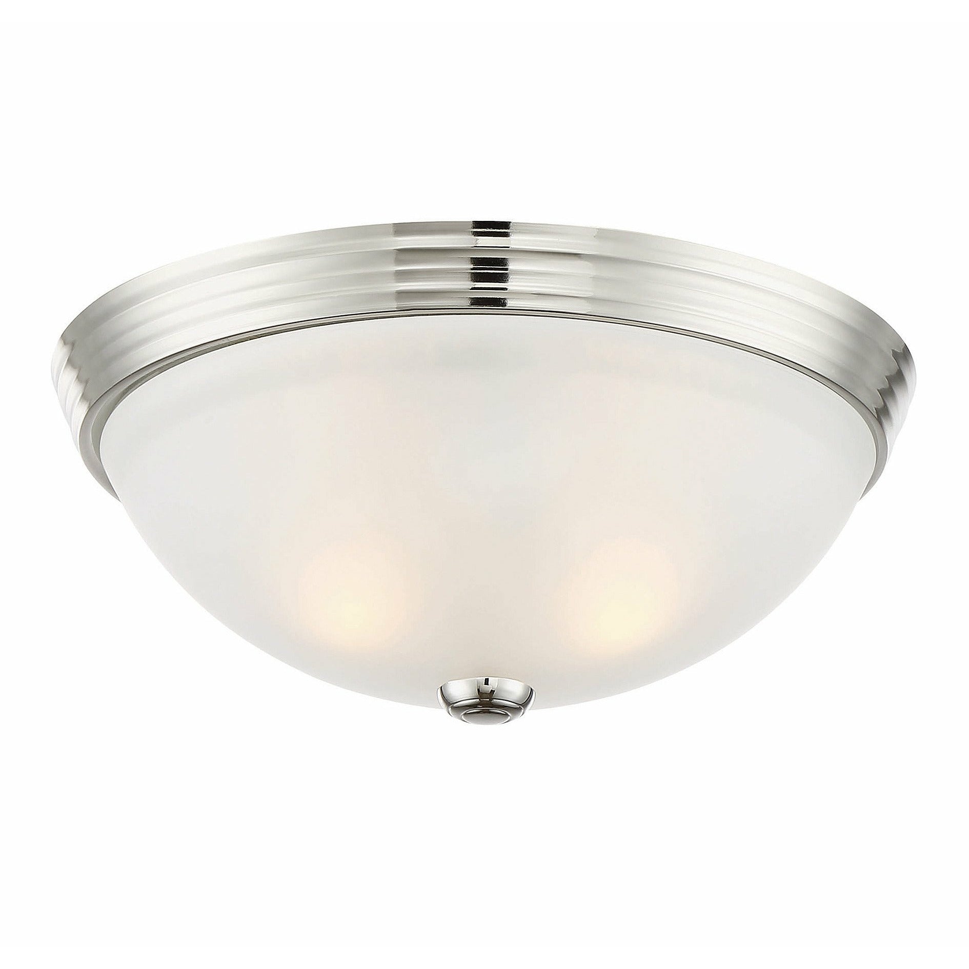 Flush Mount Polished Nickel