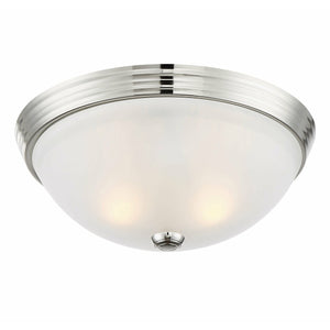 Flush Mount Polished Nickel