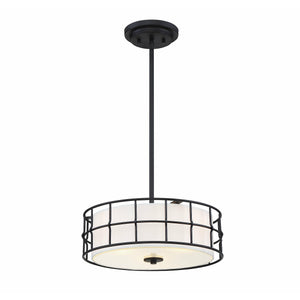 Hayden Semi Flush Mount Black