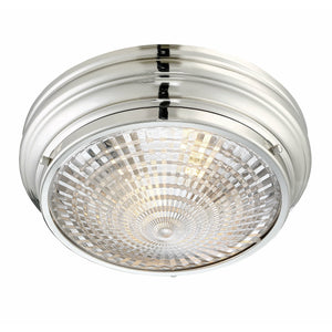 Benton Flush Mount Polished Nickel