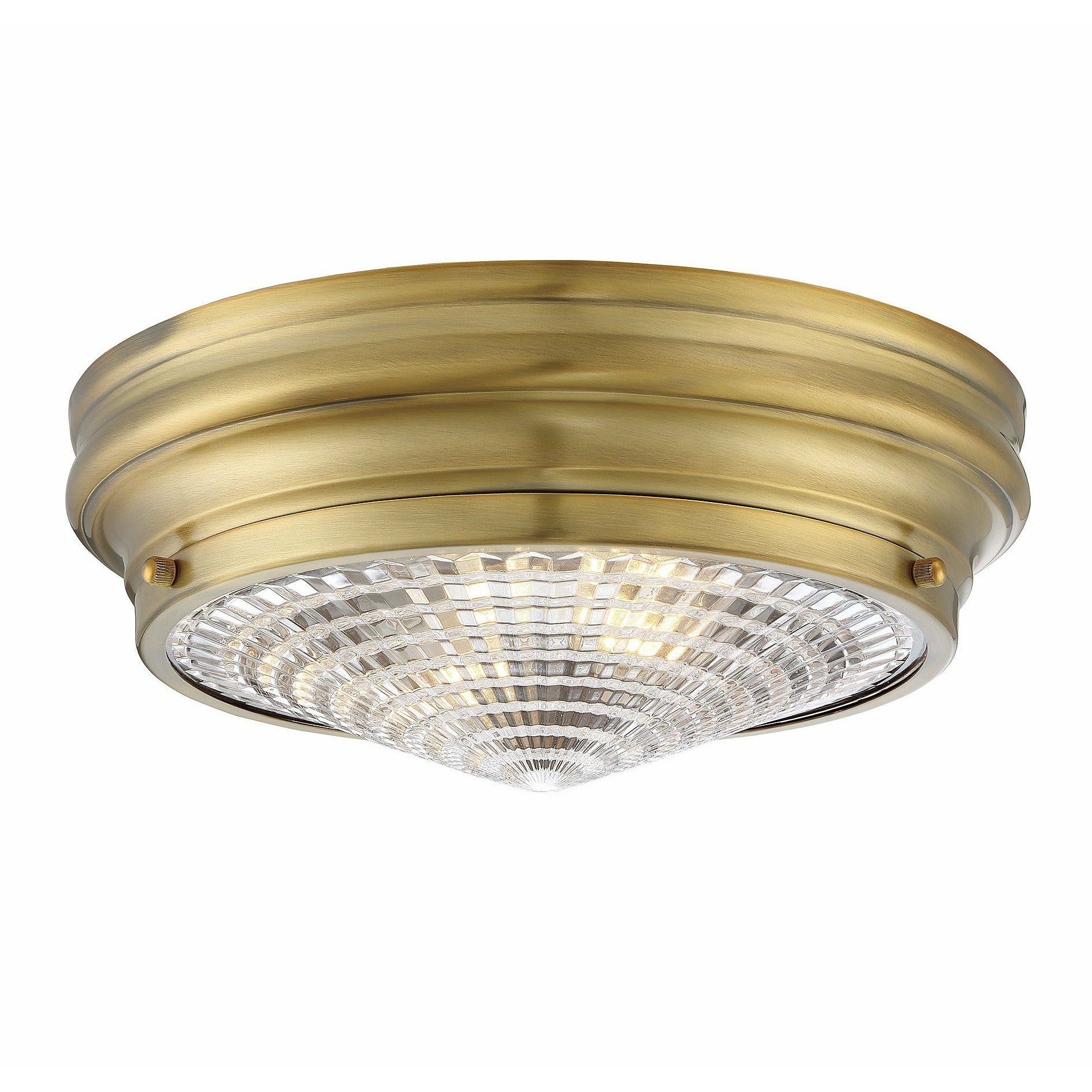 Benton Flush Mount Warm Brass