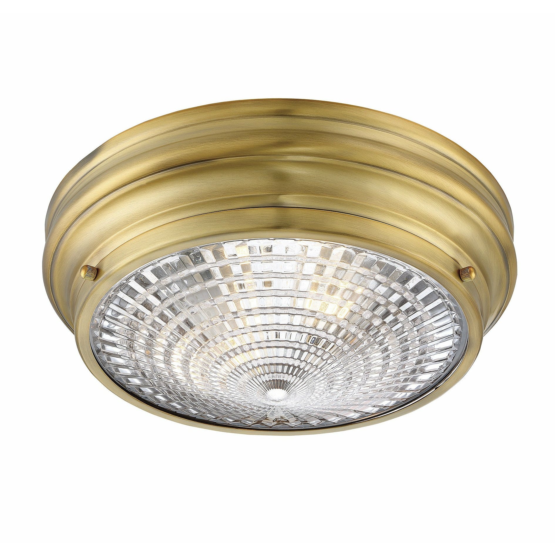 Benton Flush Mount Warm Brass