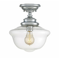 School House Pendant Semi Flush Mount