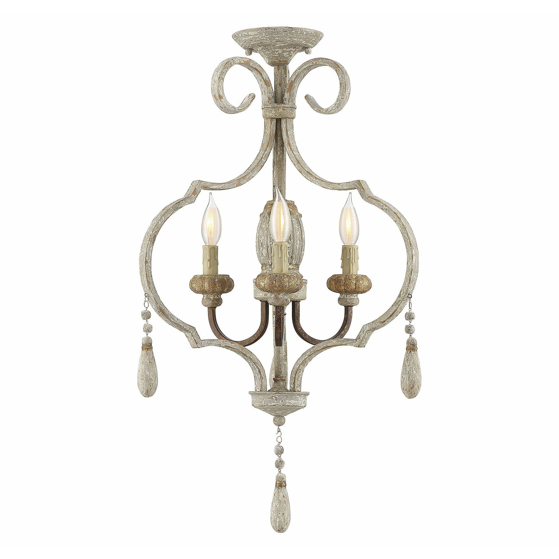 Acadia Semi Flush Mount Avignon