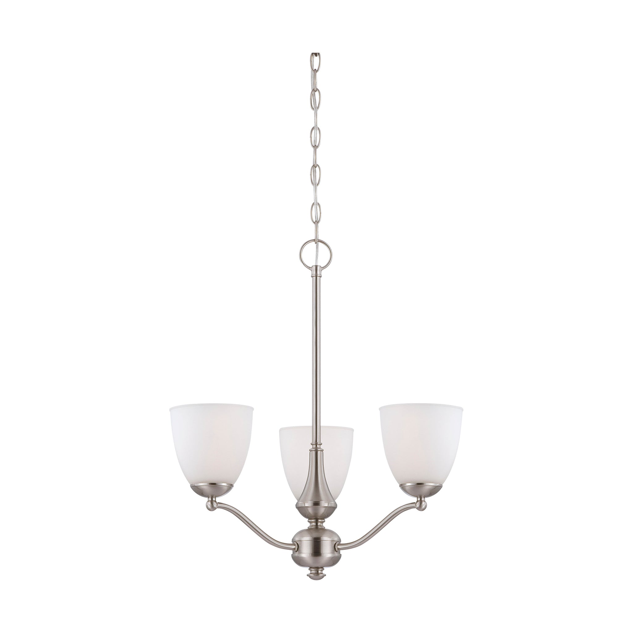 Patton 3-Light Chandelier (Arms Up)