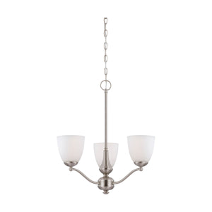 Patton 3-Light Chandelier (Arms Up)