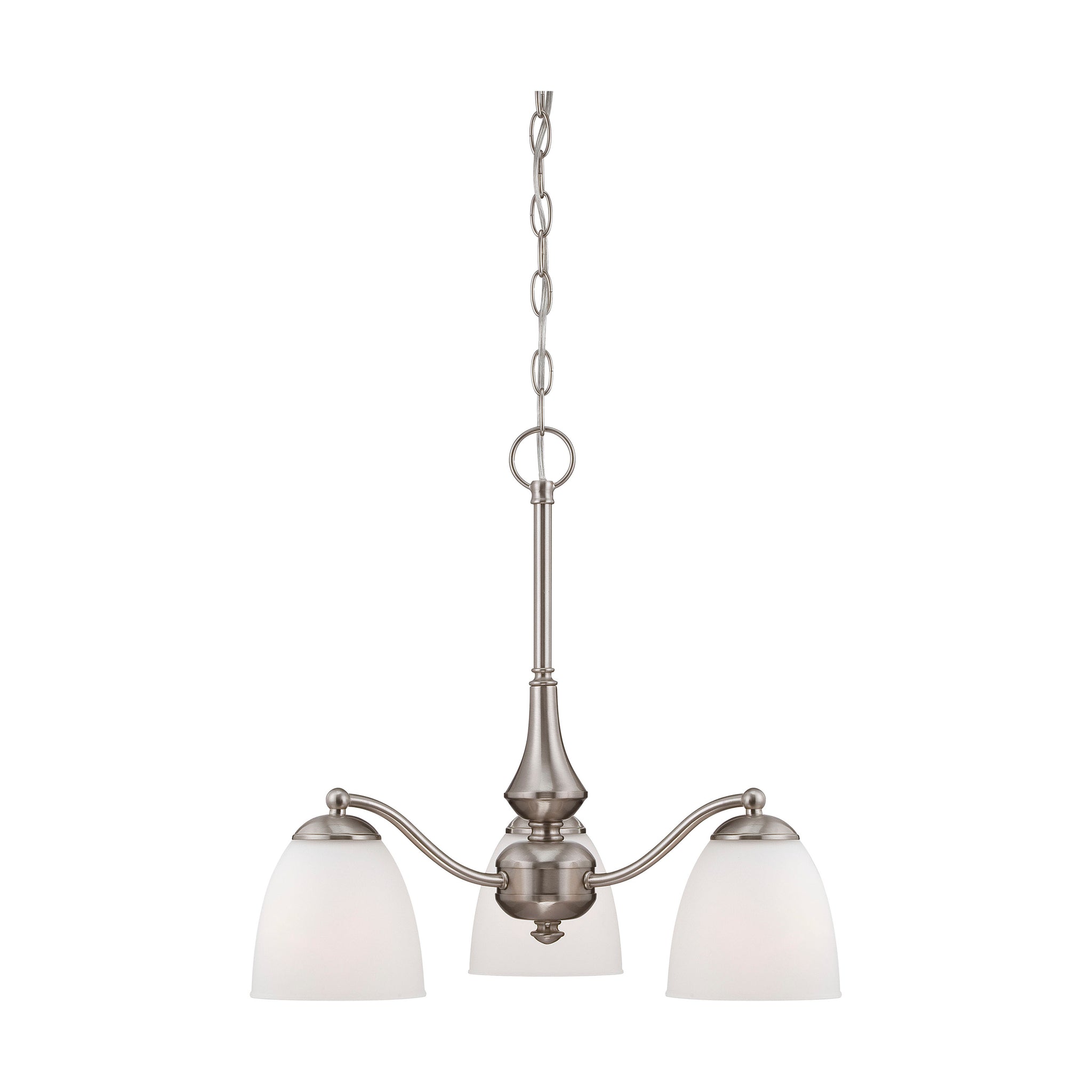 Patton 3-Light Chandelier (Arms Down)