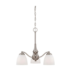 Patton 3-Light Chandelier (Arms Down)