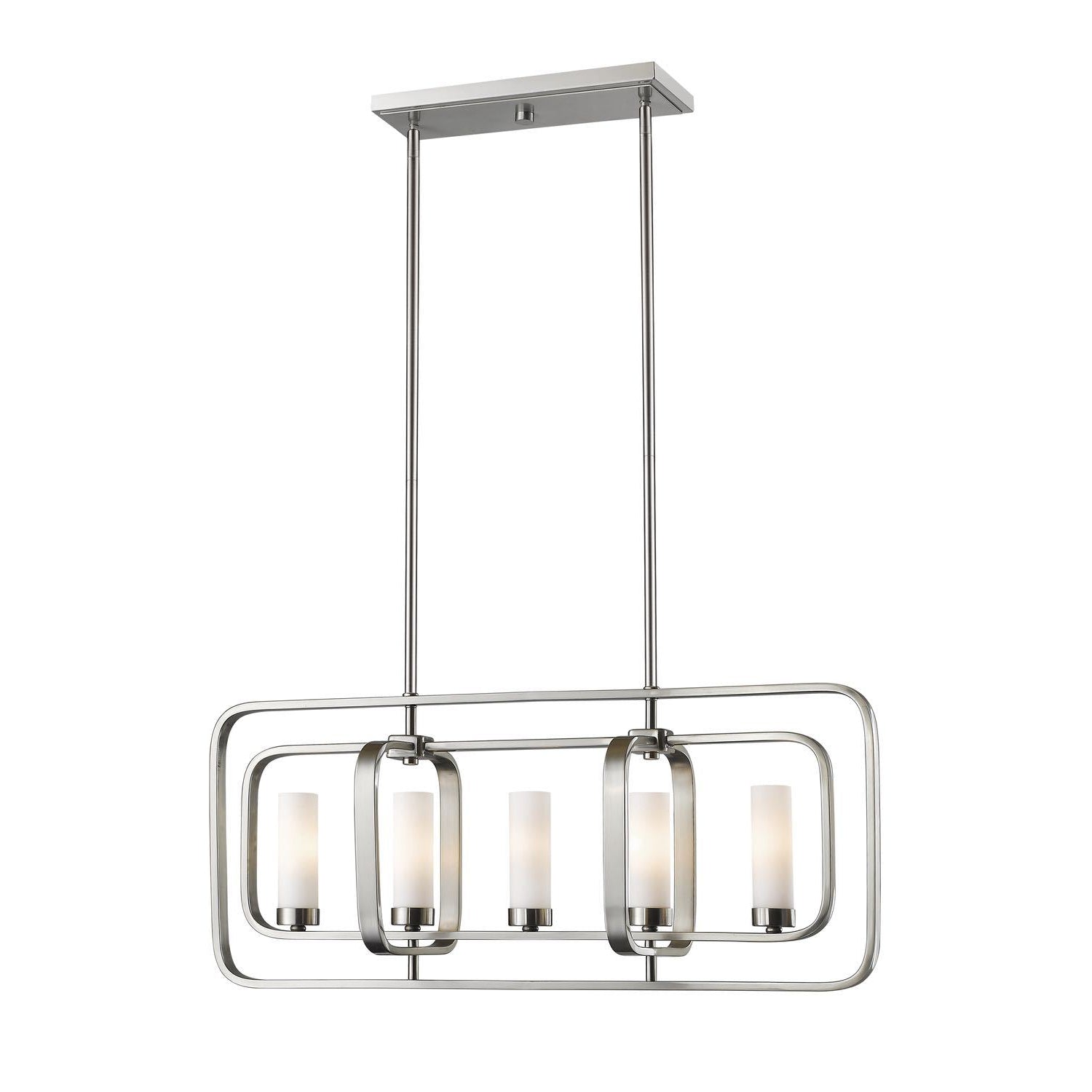 Aideen Linear Suspension Brushed Nickel