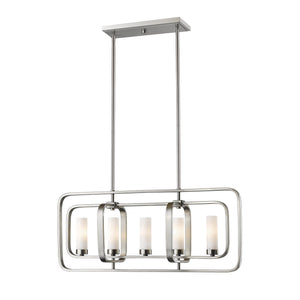 Aideen Linear Suspension Brushed Nickel