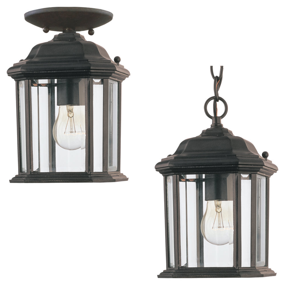 Kent Outdoor Pendant Black