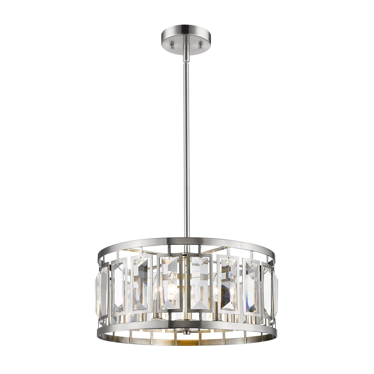 Mersesse Pendant Brushed Nickel