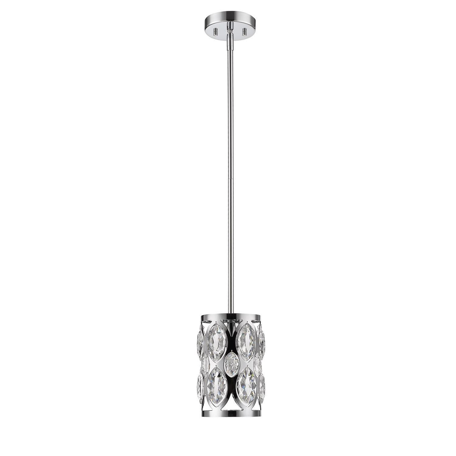 Dealey Mini Pendant Chrome