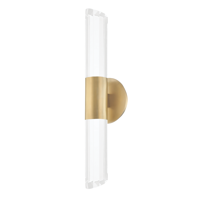 Rowe Sconce Aged Brass