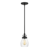 Belton One Light Mini-Pendant (with Bulbs)