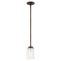 Elmwood Park One Light Mini-Pendant (with Bulbs)