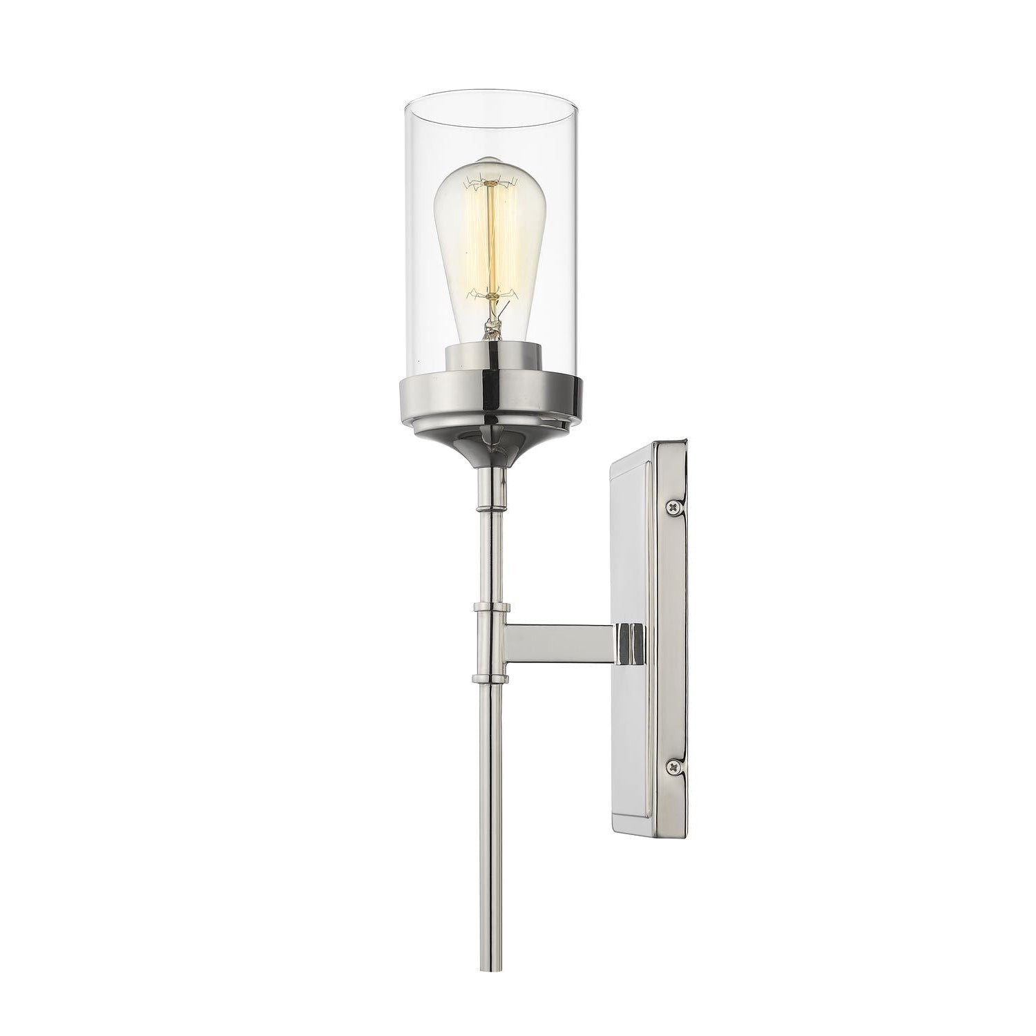 Calliope Wall Sconce Polished Nickel
