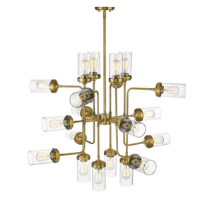 Calliope Pendant Foundry Brass