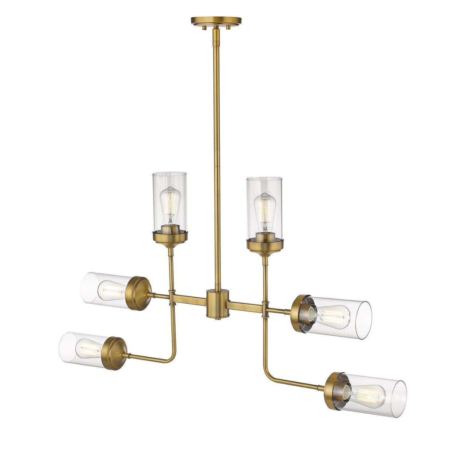 Calliope Pendant Foundry Brass