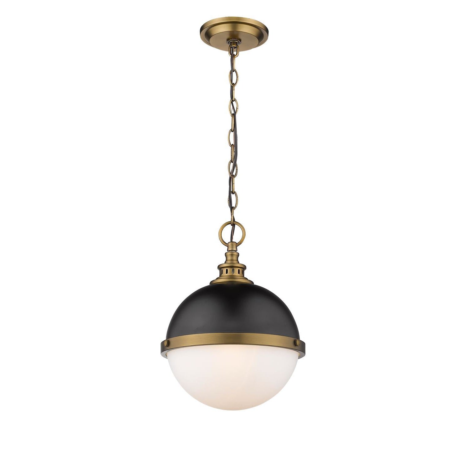 Peyton Mini Pendant Matte Black + Factory Bronze