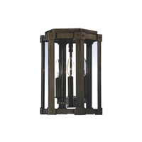 Roxbury 3 Light Semi Flush