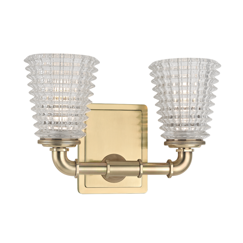 Westbrook Vanity Light Aged Brass