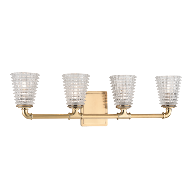 Westbrook Vanity Light Aged Brass