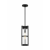 Alcona 1-Light Outdoor Pendant (with Bulb)