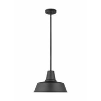 Barn Light 1-Light Outdoor Pendant (with Bulb)
