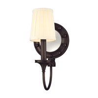 Regent 1 Light Mirrored Wall Sconce