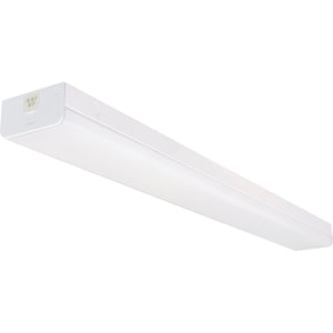 4' 40W 5000K LED Connectible Wide Strip Light