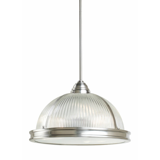 Pratt Street Prismatic 3-Light Pendant (with Bulbs)