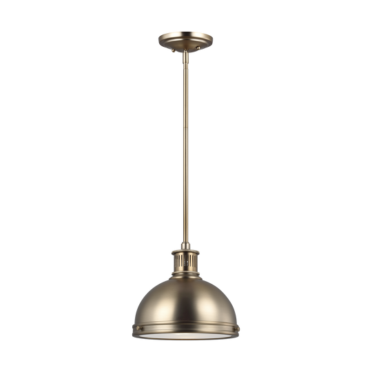 Pratt Street Metal 1-Light Pendant (with Bulb)