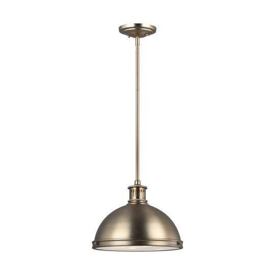 Pratt Street Metal 2-Light Pendant (with Bulbs)