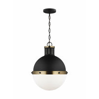 Hanks 1-Light Medium Pendant (with Bulb)
