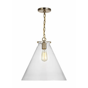 Kate 1-Light Cone Pendant (with Bulb)