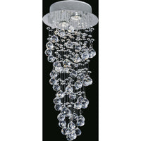 Double Spiral Flush Mount