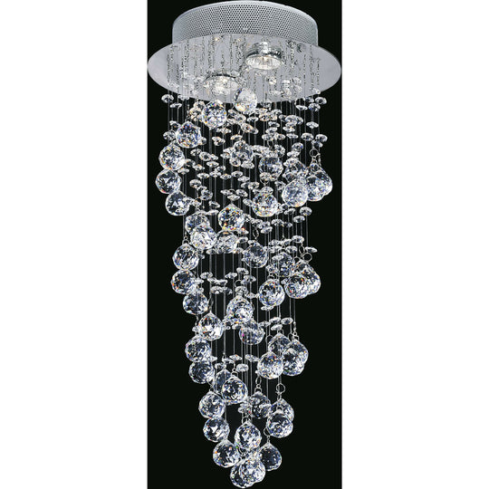 Double Spiral Flush Mount