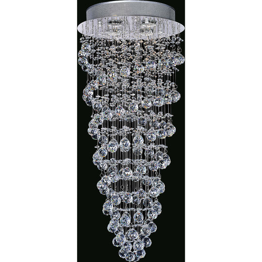 Double Spiral Flush Mount