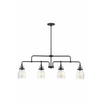 Belton 4-Light Linear Suspension (with Bulbs)