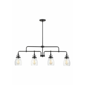 Belton 4-Light Linear Suspension (with Bulbs)