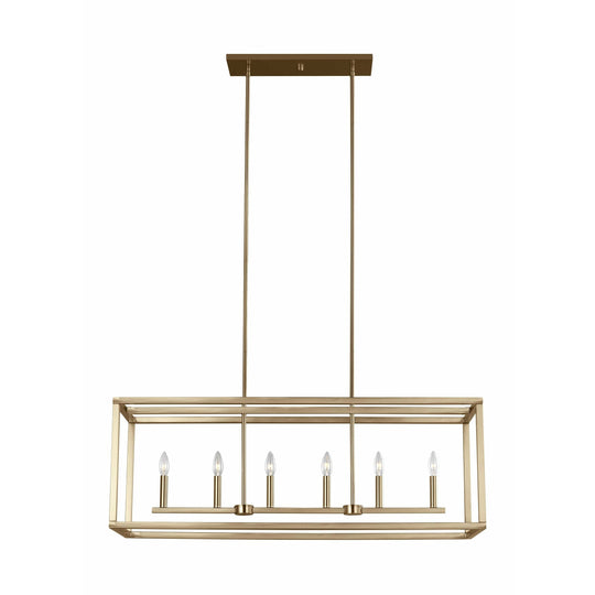 Moffet Street 6-Light Linear Suspension