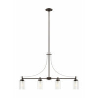 Elmwood Park 4-Light Linear Suspension