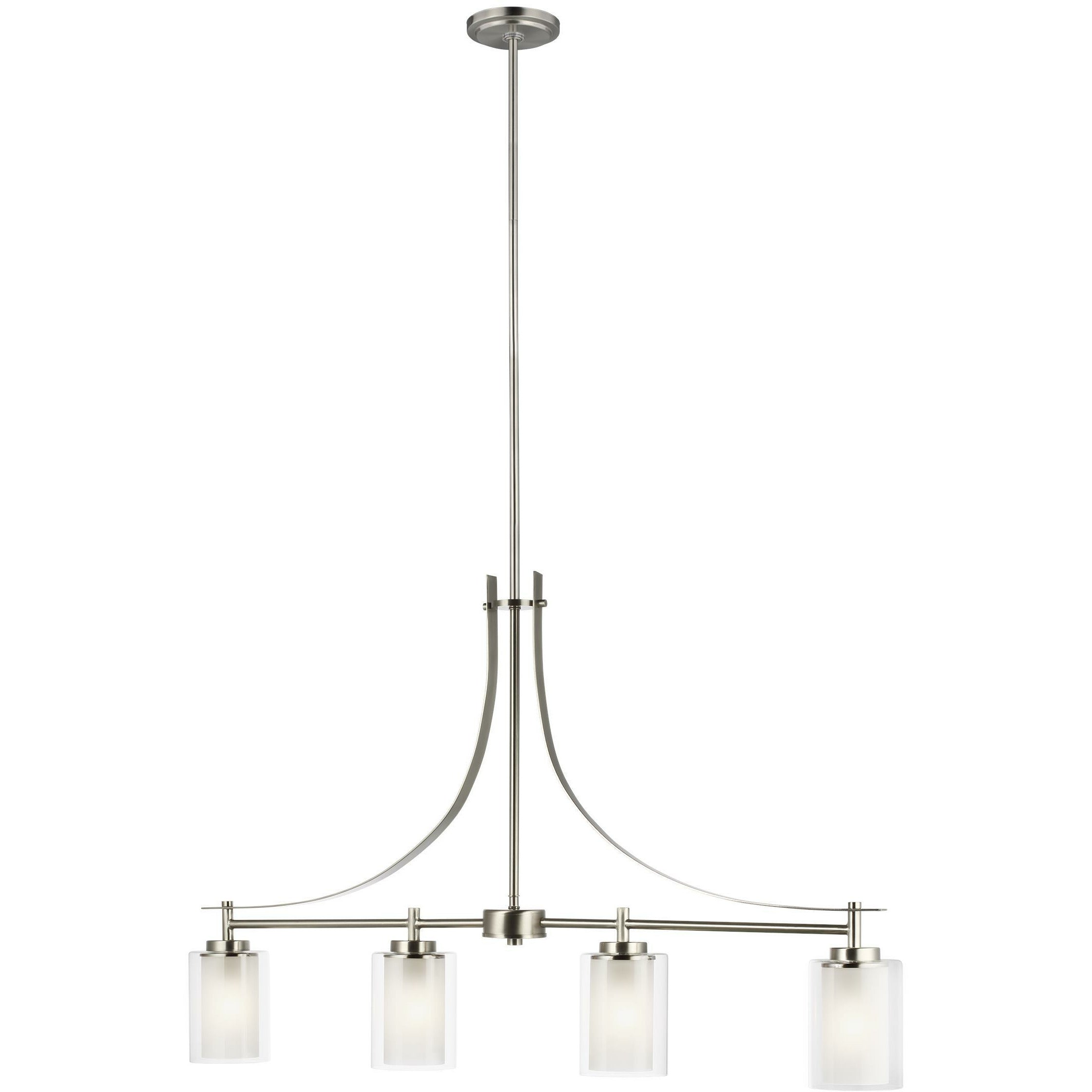 Elmwood Park Linear Suspension Brushed Nickel