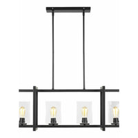 Mitte 4-Light Linear Suspension