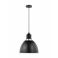 Huey 1-Light Medium Pendant (with Bulb)